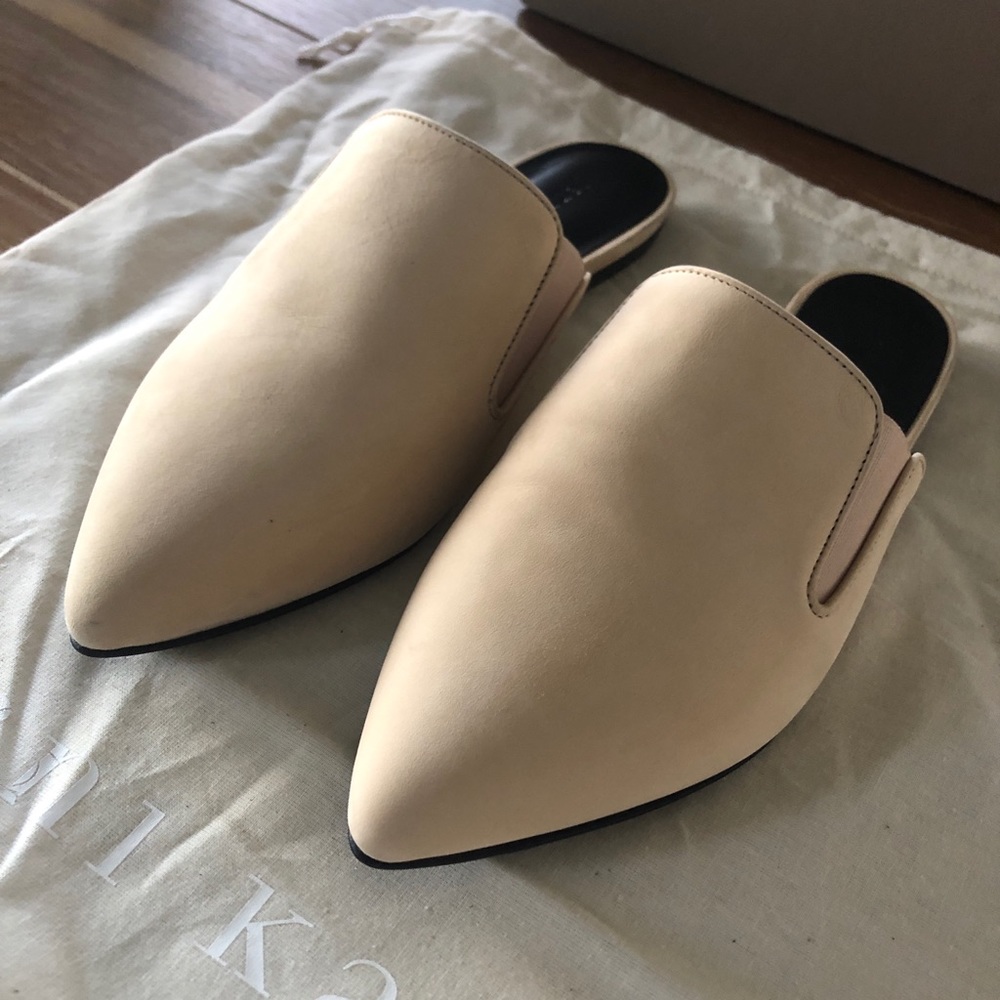 Jenni Kayne Oiled Leather Mule Naturual